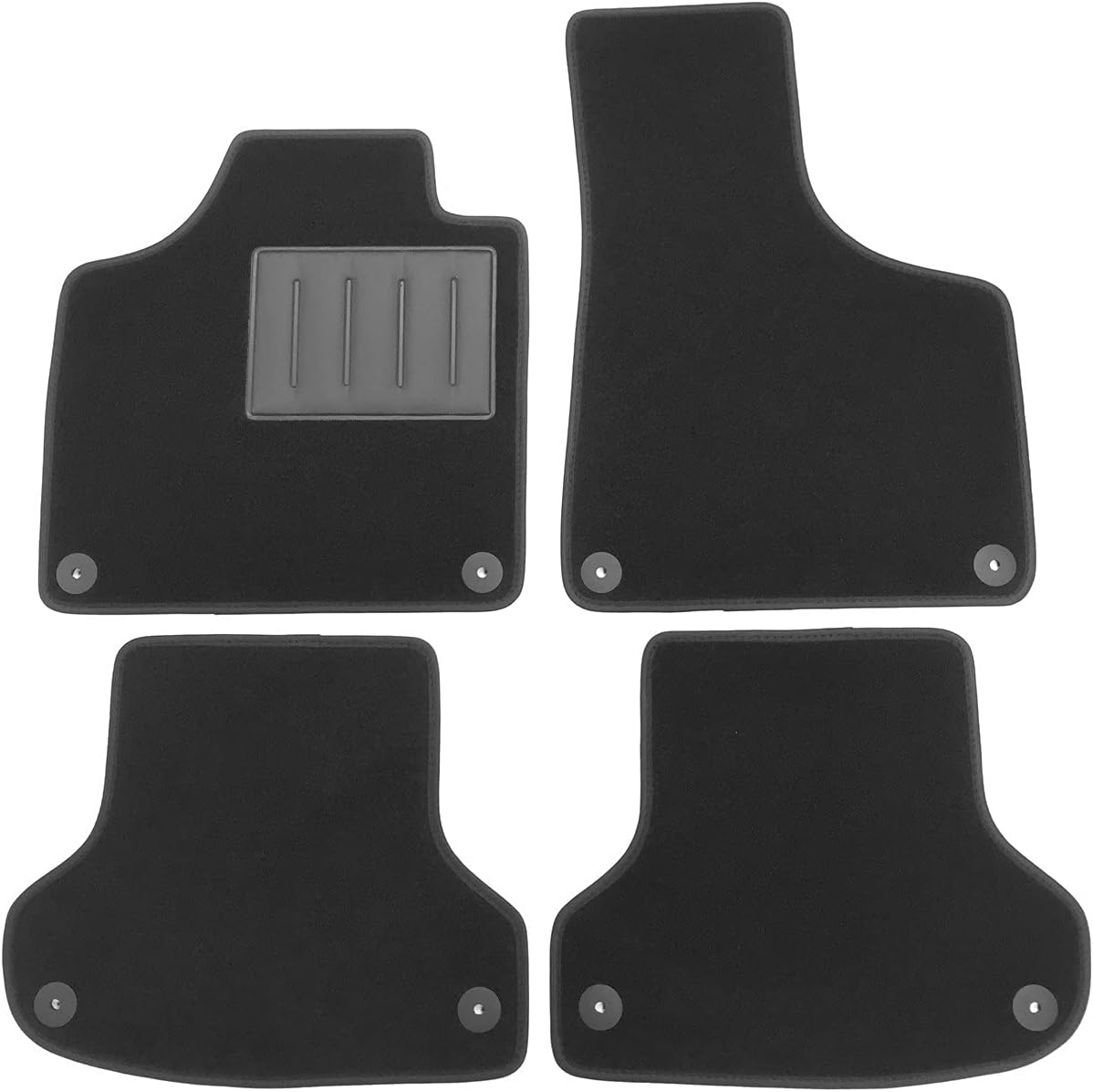 ASC Tappetini Auto Compatibili con Audi A3 8P-8PA II Serie 3 Porte Sportback 2003-2013