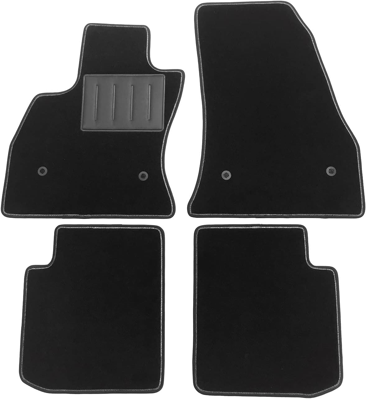 ASC Tappetini Auto Compatibili con Fiat 500L 2012-2017 cod B09444QGCK