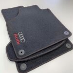 J&J AUTOMOTIVE | Premium nero tappeti su misura per Golf 5 2003-2008, Set di 4 Pezzi, Anteriore E Posteriore, Nero, Antiscivolo