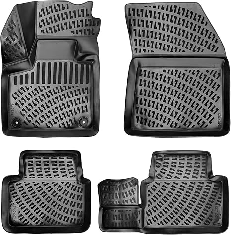 ASC Tappeti Auto Compatibili con Peugeot 5008 dal 2016 al 2024 cod B0DJXZXFHF