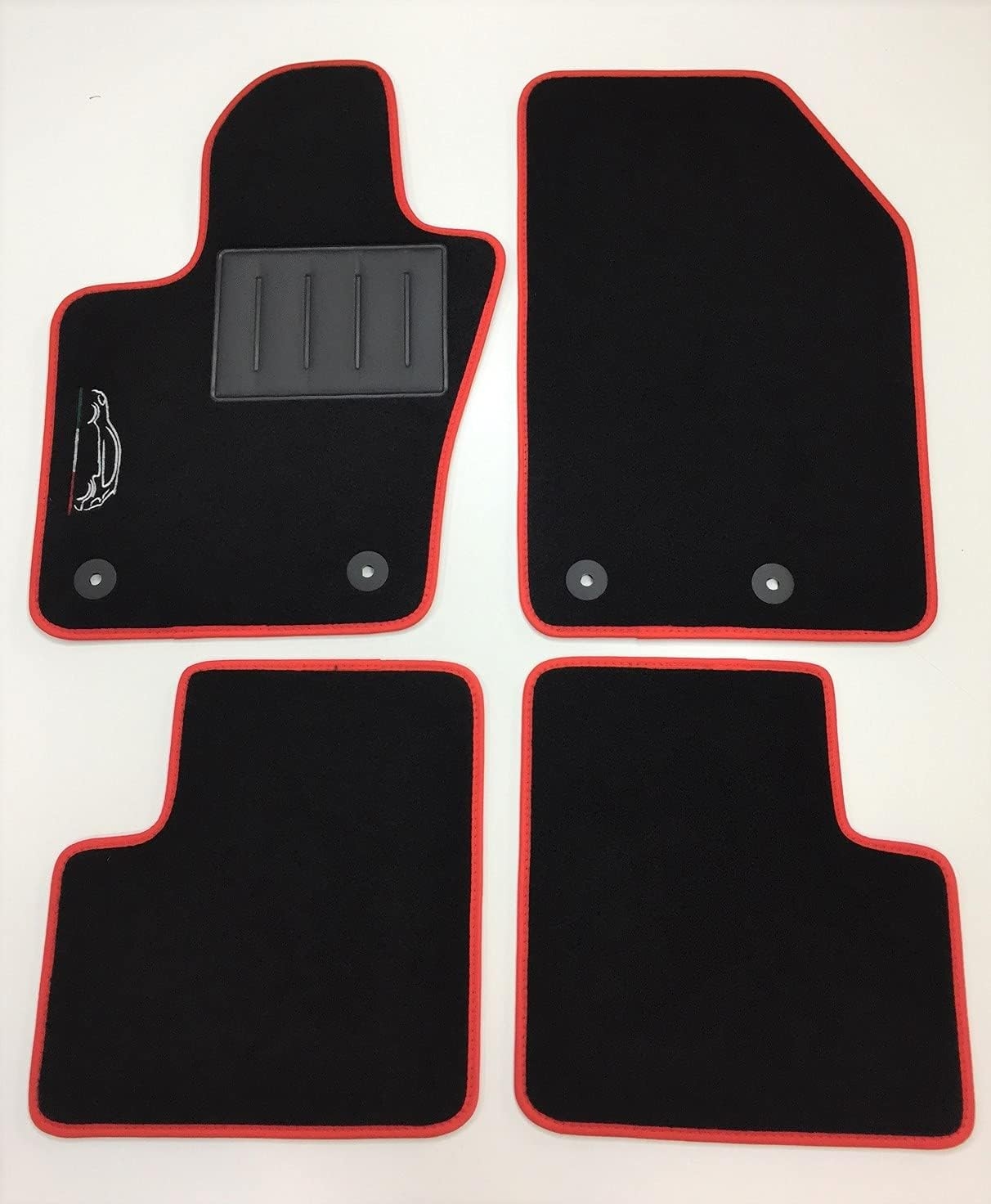 ASC Tappetini Auto Compatibili con Fiat 500X Cross-Lounge-Sport 2014-2024