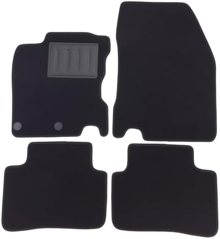 Tappeti Auto QASHQAI II serie J11 2013-2021 su Misura | Moquette con Battitacco e Bordo Antiscivolo