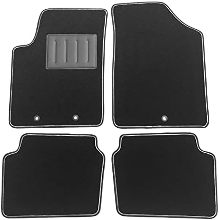 Tappeti Auto Hyundai i10 2013-2019 su Misura | Moquette con Battitacco e Bordo Antiscivolo